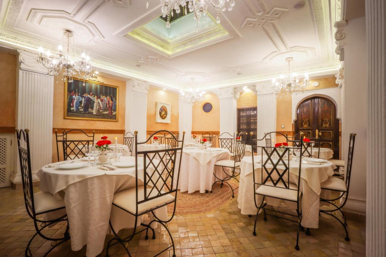 فندق Riad Palais Des Princesses & Spa مراكش المظهر الخارجي الصورة Restaurant interior