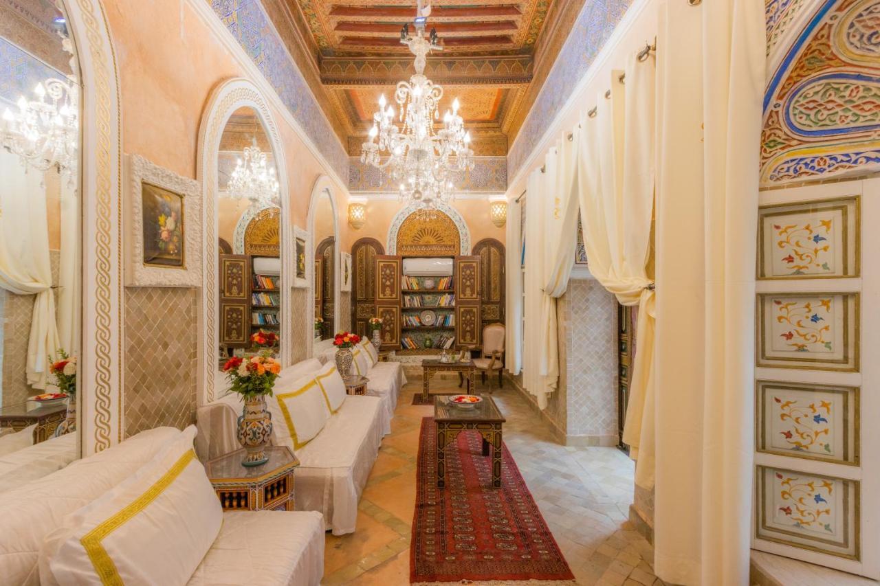 فندق Riad Palais Des Princesses & Spa مراكش المظهر الخارجي الصورة The interior of the hotel