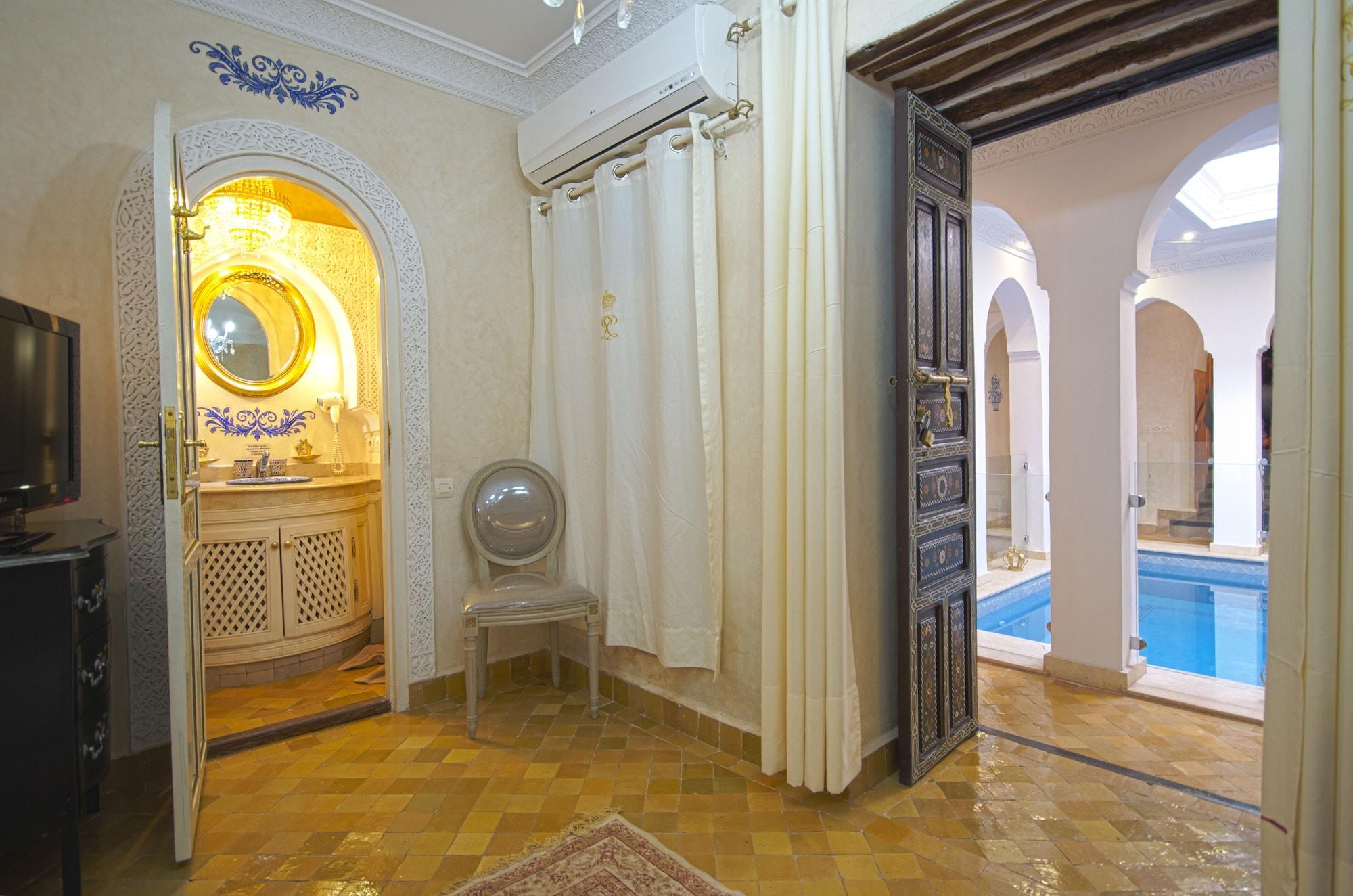 فندق Riad Palais Des Princesses & Spa مراكش المظهر الخارجي الصورة A hammam in Marrakech, Morocco