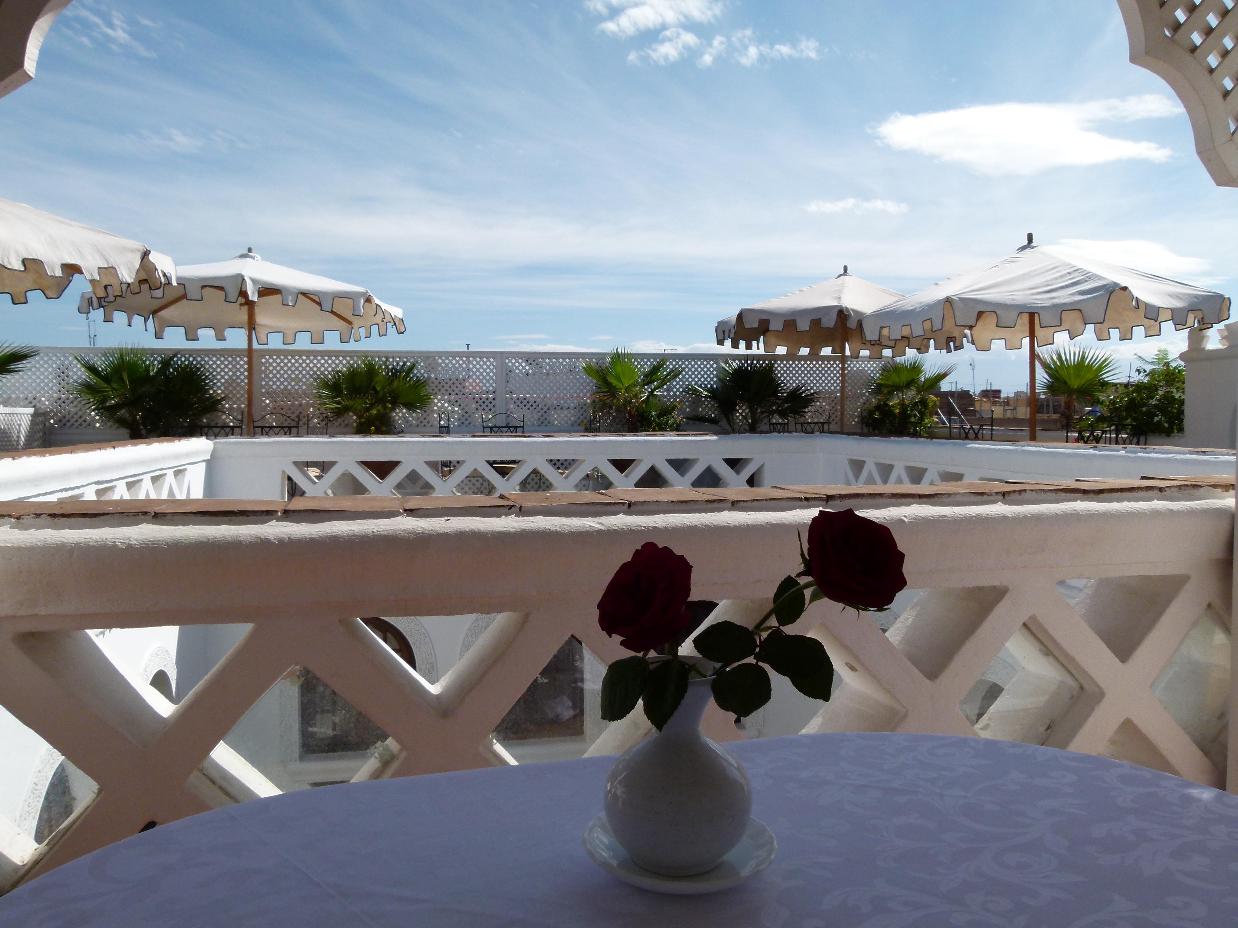 فندق Riad Palais Des Princesses & Spa مراكش المظهر الخارجي الصورة The terrace of the hotel