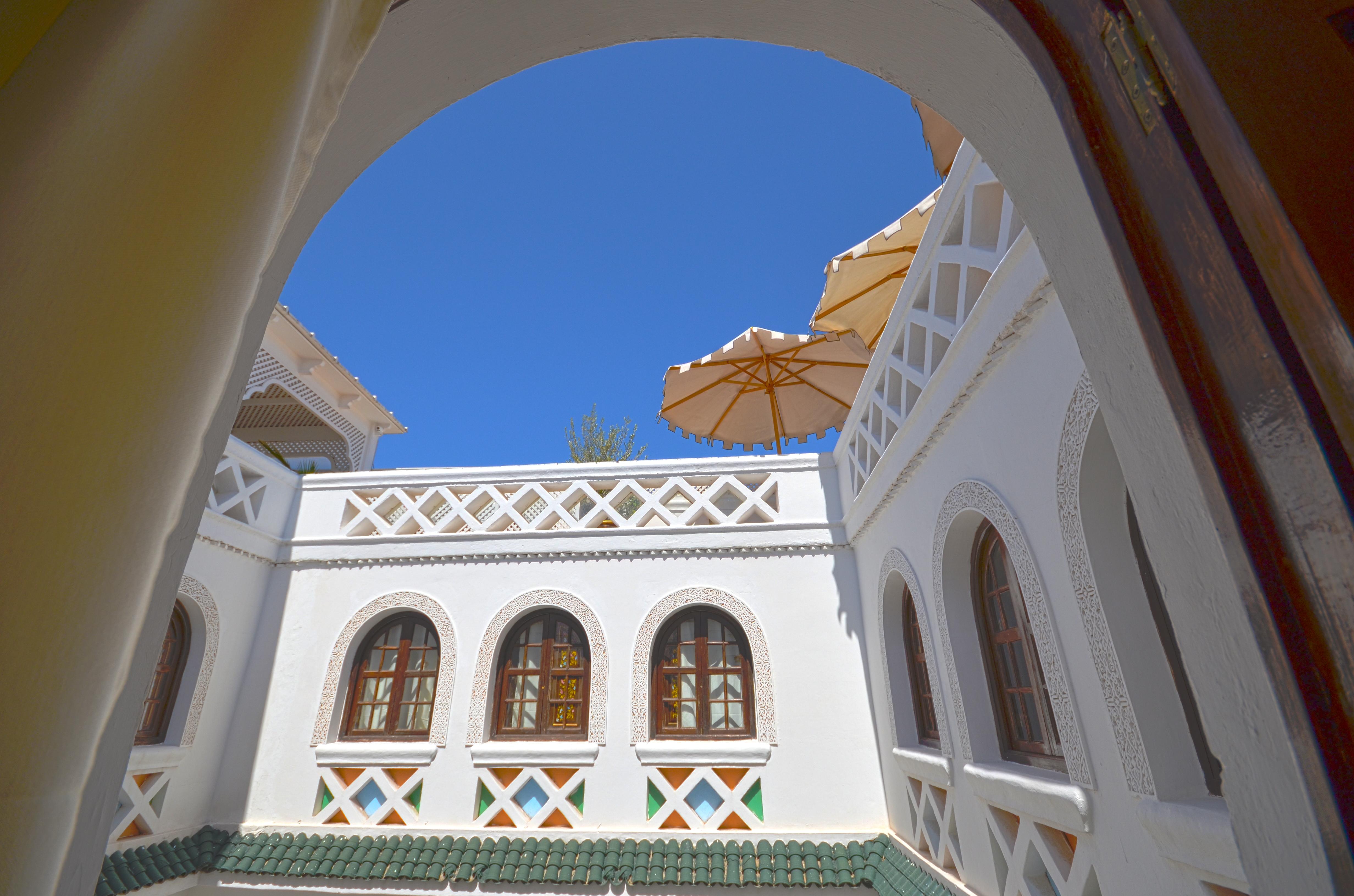 فندق Riad Palais Des Princesses & Spa مراكش المظهر الخارجي الصورة The courtyard of the Dar Ben Abdallah