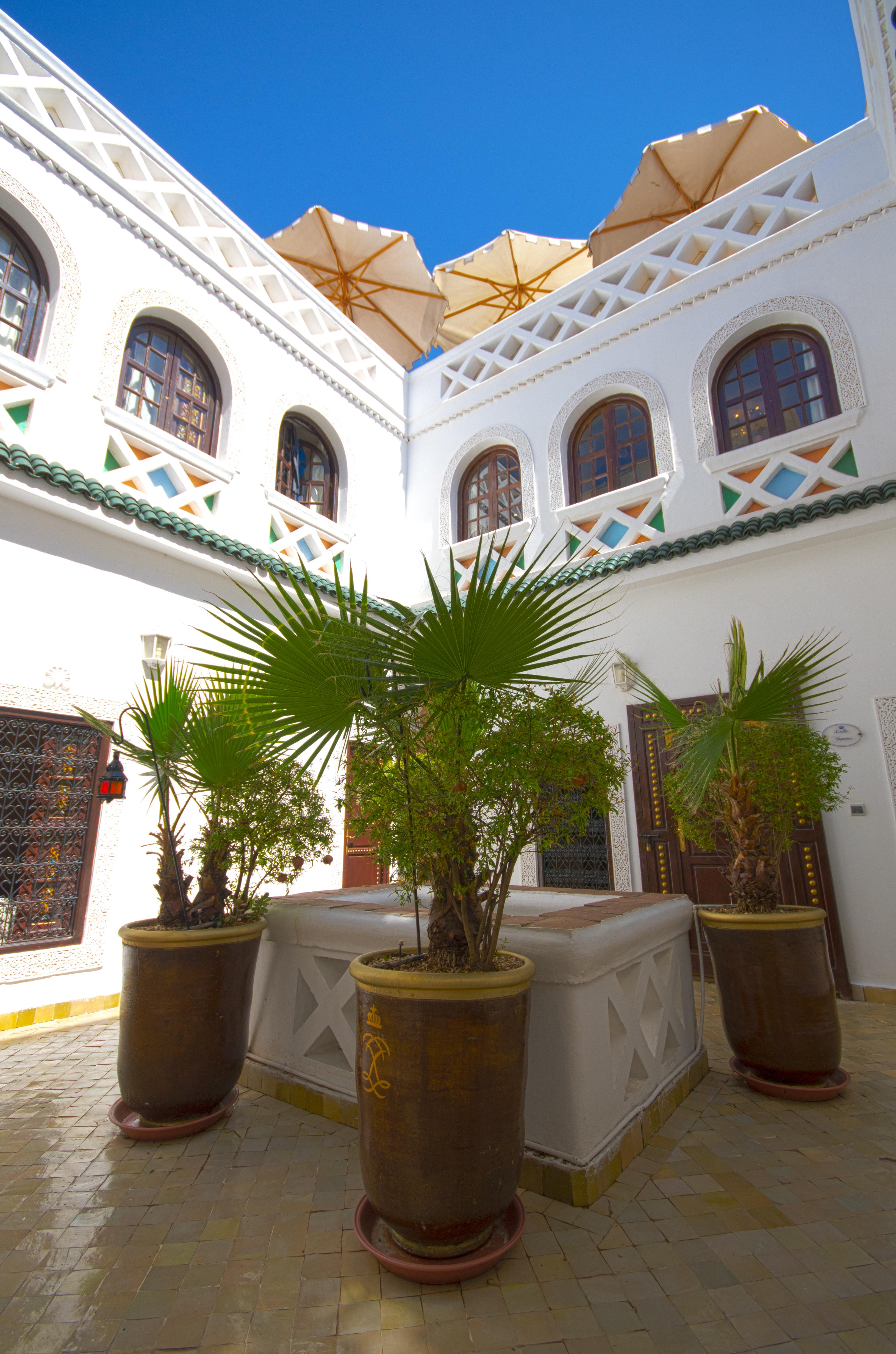 فندق Riad Palais Des Princesses & Spa مراكش المظهر الخارجي الصورة The courtyard of the Dar Si Said