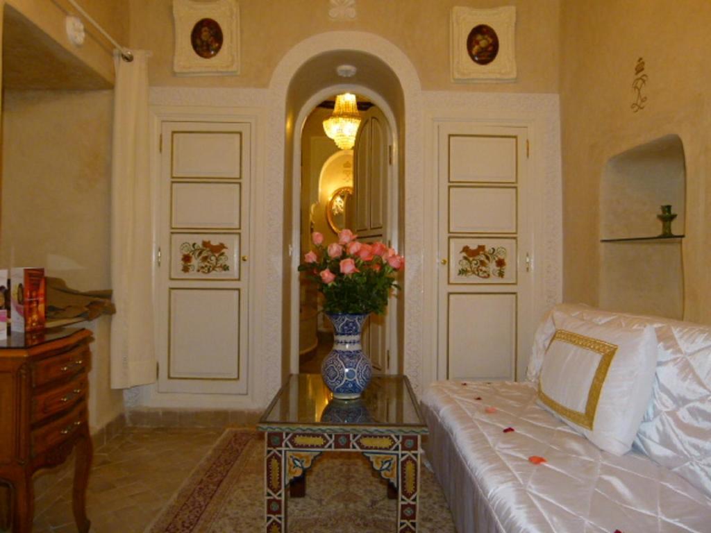 فندق Riad Palais Des Princesses & Spa مراكش المظهر الخارجي الصورة A room at the hotel